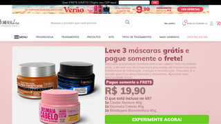 Forever Liss Volta Com Campanha Exclusiva: Amostras De Mscaras Capilares Grtis!